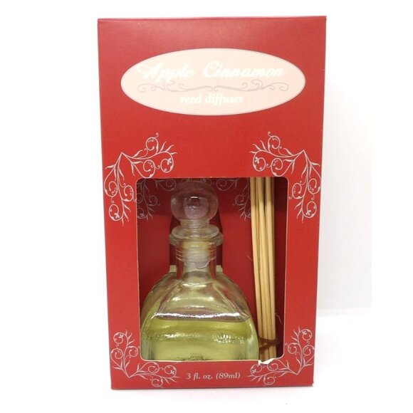 Jodhpuri Collections Other - Apple Cinnamon Reed Diffuser Sticks and Oil 3 fl. oz. NEW